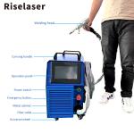 3 In 1 Portable Fiber Handheld Laser Welder 1000W Laser Welding And Cleaning