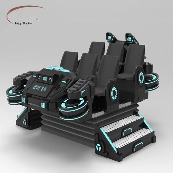 Dreamland amusement park products virtual reality 9d vr cinema 6 seats arcade