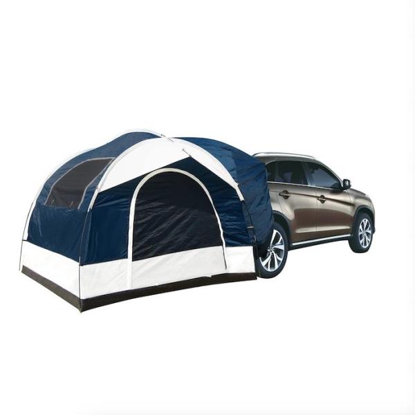 2.44*2.44*2.19M 6 Person Blue Waterproof Coated Polyester Car Camping Tent With