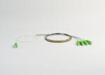 1:4 PLCOptical Fiber Splitter MicroType/ Stainless Steel Tube, With SC/APC