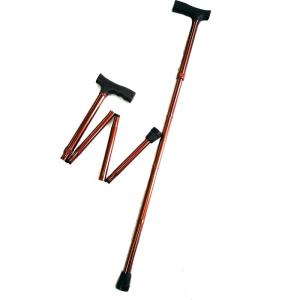 Wholesale Adjustable height folding walking cane stick Crutches Anti-Slip for Elderly OEM Medline from china suppliers