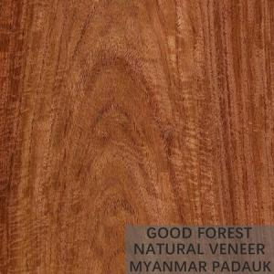 Wholesale Specially Myanmar Bubinga Red Wood Veneer Natural Irregular Texture from china suppliers