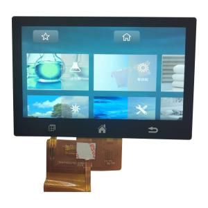 China 4.3 Inch 50 Pin 800xRGBx480 TFT LCD Touch Screen With IPS Panel on sale