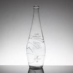500ml Soft Beverage Glass Water Bottle with Transparent Design and Screw Cap Lid