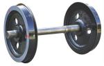 Mining Car Use Railway Wheel Set For 762mm Track Gauge ISO Certificate