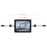 Aluminum Universal Car Headrest Mount For Apple IPad 4.5inch 10inch Width