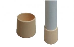 Wholesale Beige OD 28mm Female Pipe End Cap Pe Coated Steel Pipe Rack Fittings from china suppliers