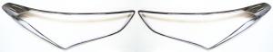 Wholesale Supplier ABS Chrome Headlight Bezels Replacement Custom For IX45 2013 / 2014 from china suppliers