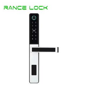 Wholesale Keyless Fingerprint Door Lock Tuya APP Smart Door Handle Lock Digital from china suppliers