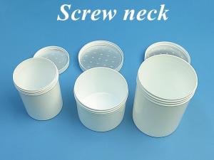 Wholesale Wide Mouth 150ml 250ml 500ml 1000ml PP Plastic Jar Cosmetic Packaging Hair Wax Body cosmetic jar Scrub jar Container from china suppliers