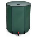 Extra Stable Rainwater Collector 100 Gal Portable Water Storage for Garden