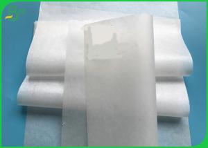 Wholesale Custom Roll Size 28gsm 30gsm MG White Kraft Paper Roll For sandwich &amp; Fast Food from china suppliers