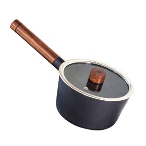 Wholesale Modern Mini Non Stick Aluminium Milk Pan Triply 38.7cm LFGB Certified from china suppliers