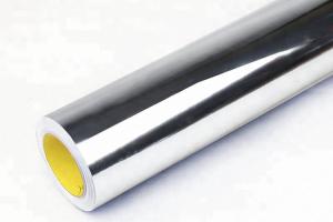 Wholesale 140gsm Mirror Chrome Silver Vinyl Car Wrap Air Release heat resistant vinyl wrap from china suppliers