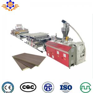China UPVC WPC PVC Panel Wall Panel Making Wood Plastic Composite Machine Profile Extrusion Line on sale