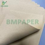 500mm High Strength 70 90 GSM Brown Pure Kraft Paper Roll Parcel Wrapping