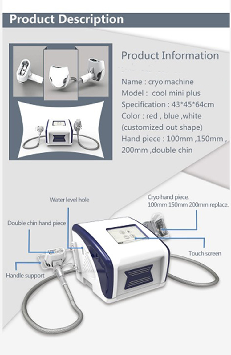 LF-218 portable cryo slimming machine / cryo for fat reduction / cryo slimming device