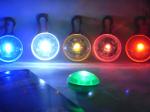 Pet Dog LED glowing pendant necklace Safety puppy Cat Night Light Flashing