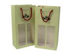 Kraft Paper Electronic Packaging Box , Gift Packaging Bags For Wine Bottle
