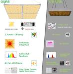 Aluminum Fcc 450w Led Panel Grow Light Ip65
