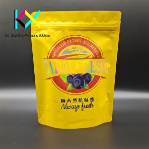 Wholesale Resealable Small Plastic Pouch Bags With Aluminum Foil And Spot UV Printed from china suppliers