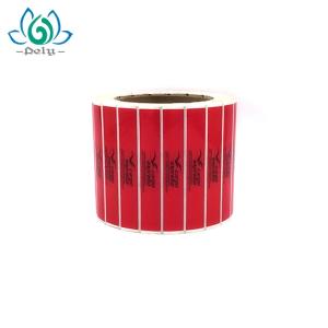 Wholesale PET Material SGS Custom Tamper Evident Stickers in rolls from china suppliers