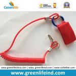 Transparent Red Hot Sale Tools Using Protected Lanyard Holder