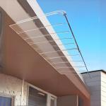 Clear Invisible DIY Polycarbonate(PC) awning Low-Maintenance Choice for Weather