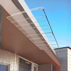 Wholesale Clear Invisible DIY Polycarbonate(PC) awning Low-Maintenance Choice for Weather Protection from china suppliers