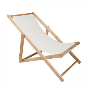 Wholesale Outdoor Camping Leisure Picnic Bamboo Chair Adjustable Wooden Chair Garden Folding Chair from china suppliers