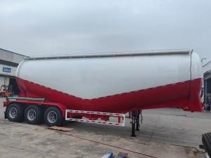 China Cement Pneumatic Trailer Bulk Cement Trailer For Sale on sale