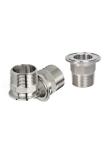Equal Stainless Steel 304 Male Thread Hex Ferrule Pipe Fittings Hex Adaptor