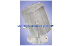 China Laminar Glass Light Fountain Water Fountain Equipment for Garden And Pool DN32 With Controller on sale