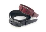 1-1/8“ Width Ladies Leather Waist Belt For Dresses And Buckle With Leather