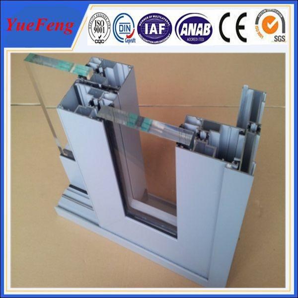 Supply white powder coated aluminium profile,OEM/ ODM window system aluminium