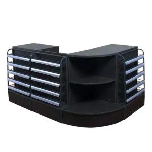 Wholesale Factory Outlet Attractive Price Checkout Counter Modern Retail Cash Desk Support The Stock Wholesale from china suppliers