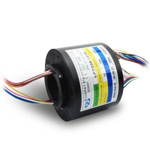 Wholesale 2-1000 Amps Rotary Joint Slip Ring 10 A Per Wire Precision Ball Bearings from china suppliers