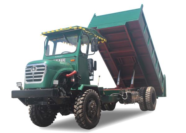 50HP Articulated Farm Tractor Truck With Loader For Infield Transport 4wd Air