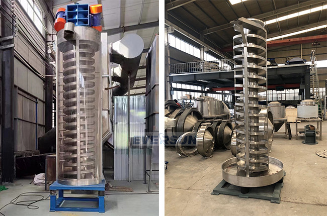 CWC Auger Screw Conveyor Vertical Vibratory Spiral Elevator