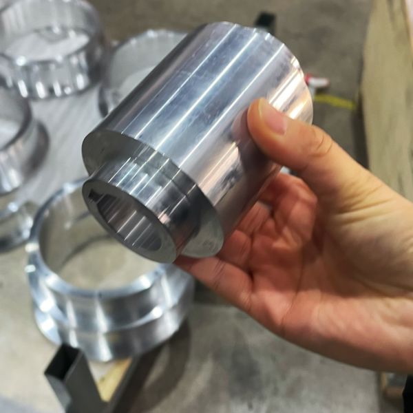 CNC Machined Aluminum Alloy Stepped Sleeve Bushings For Precision Mechanical Applications