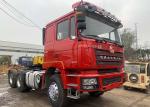 6X4 Used Shacman Truck Tractor Head F3000 X3000 M3000 10 Wheels 30 - 40 Tons
