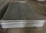 6'x9.5' construction chain link fence 2⅜"x2⅜"(60mmx60mm) chain mesh aperture