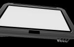 Capactive Touch Screen 750 Nits CE 3GB Vehicle Tablet PC Docking Mount