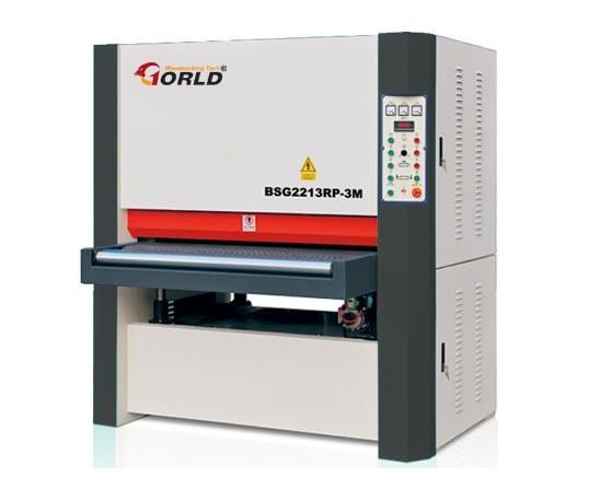 1220mm Width Plywood MDF Particle Board Two Heads Light Duty Wide Belt 3M Roller
