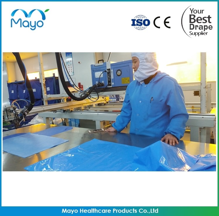 SMMS Surgical Disposable Thyroid Drape, 76" X 126", Sterile