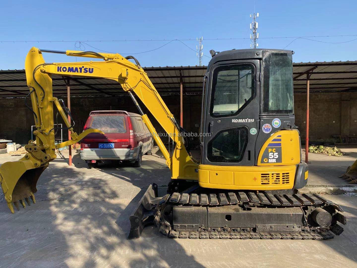 ,second hand hydraulic excavator komatsu55 good quality Komatsu Excavator