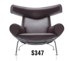 Wholesale America style mid century home lounge chair with chromed foot from china suppliers