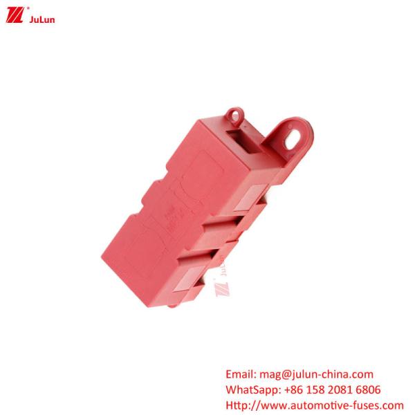 Warm Performance ANS Fuse Holder For Electric Equipment In Cars Red And Black