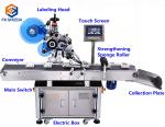 FK811 Flat Labeling Machine for Pet Glass Bottle Semi Automatic Labeling