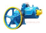 Professional Elevator Spare Parts Vvvf Motor Elevator Traction Machine Blue